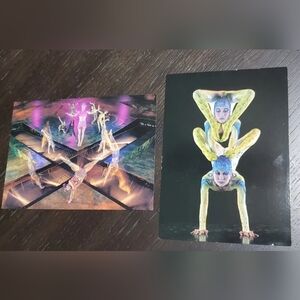 Disney's Cirque du Soleil La Nouba Postcards- lot of 2